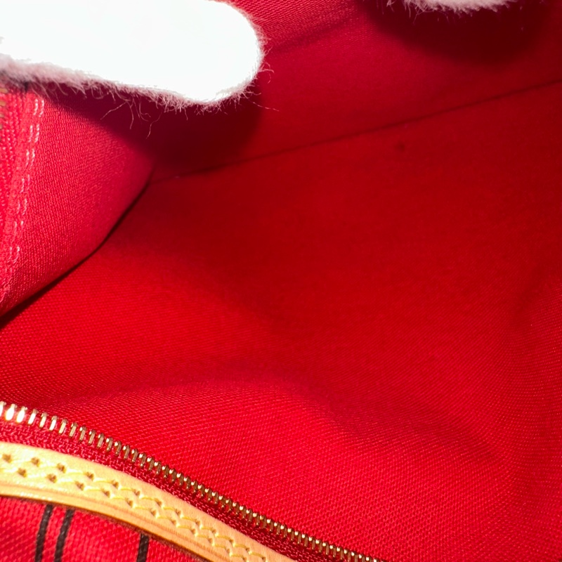 LV m46987 原花金釦neverfull 肩背包 MM-67
