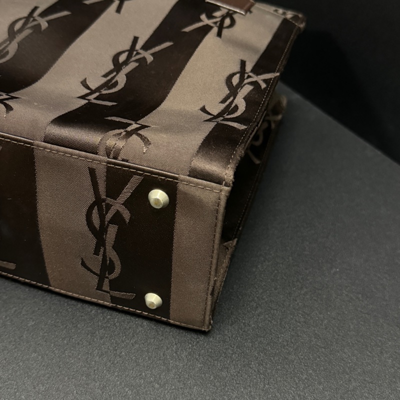 （極新🆕） YSL 黑老花 經典字體 手提+肩背包 專櫃73000！-19