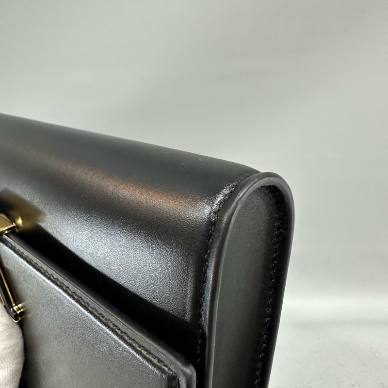 LV m12143 黑色牛皮金鏈斜背包 Wallet On Chain Capucines-8