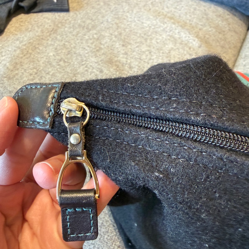 Longchamp 羊毛手提包-2