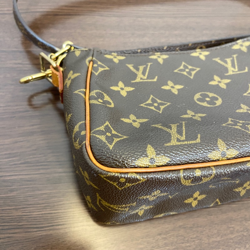 LOUIS VUITTON M51165原花VIVA CITE 小豆腐包 斜背包 vintage 經典款 二手精品-6