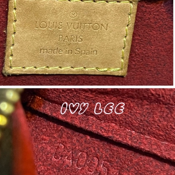 LOUIS VUITTON M51165原花VIVA CITE 小豆腐包 斜背包 vintage 經典款 二手精品-8