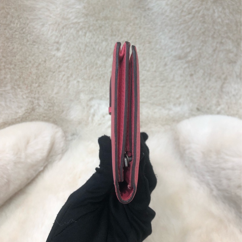 Hermes Bearn 粉色長銀包 XB824-2