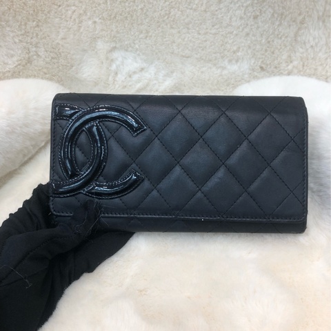 Chanel 康鵬長銀包 XB823