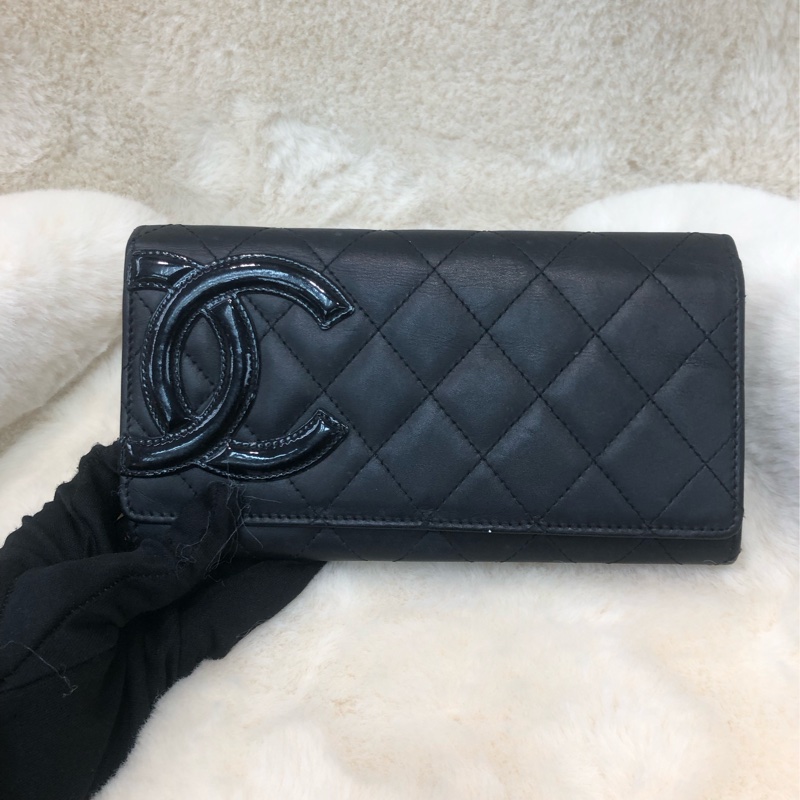 Chanel 康鵬長銀包 XB823-0