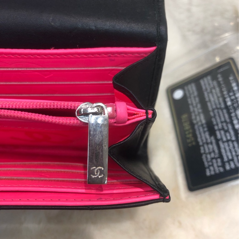 Chanel 康鵬長銀包 XB823-12
