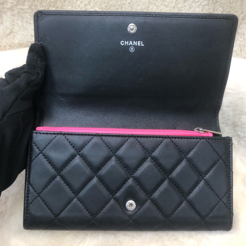 Chanel 康鵬長銀包 XB823-15