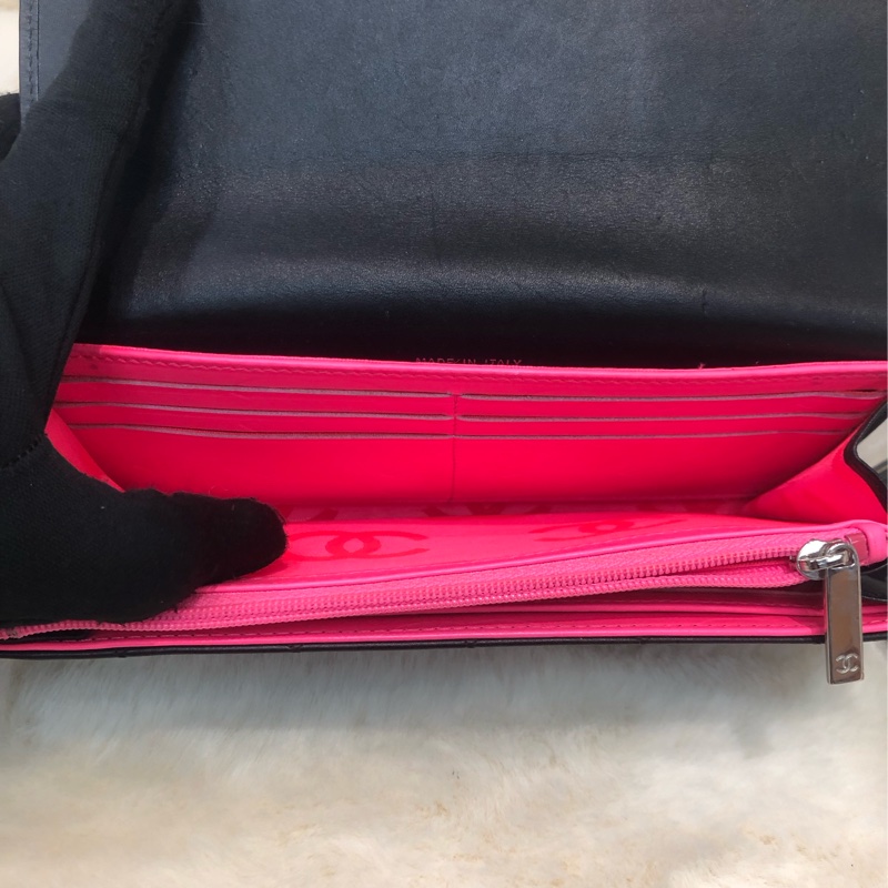 Chanel 康鵬長銀包 XB823-17