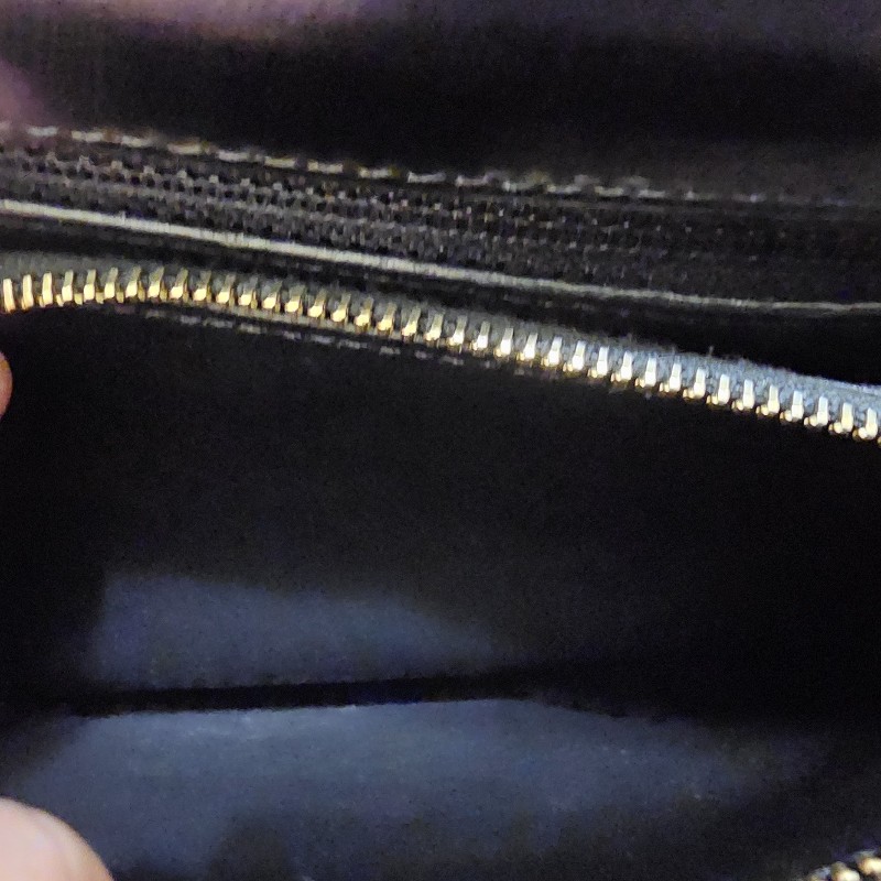 Chanel Coco handle 28黑金/鞣質牛皮/蜥蜴手柄-16