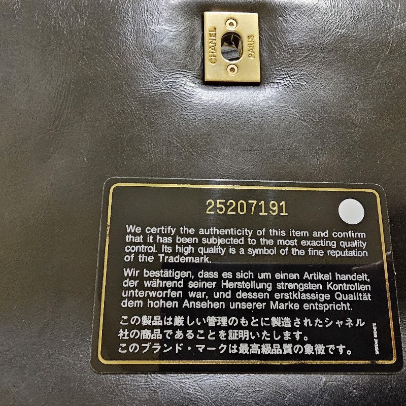 Chanel Coco handle 28黑金/鞣質牛皮/蜥蜴手柄-32