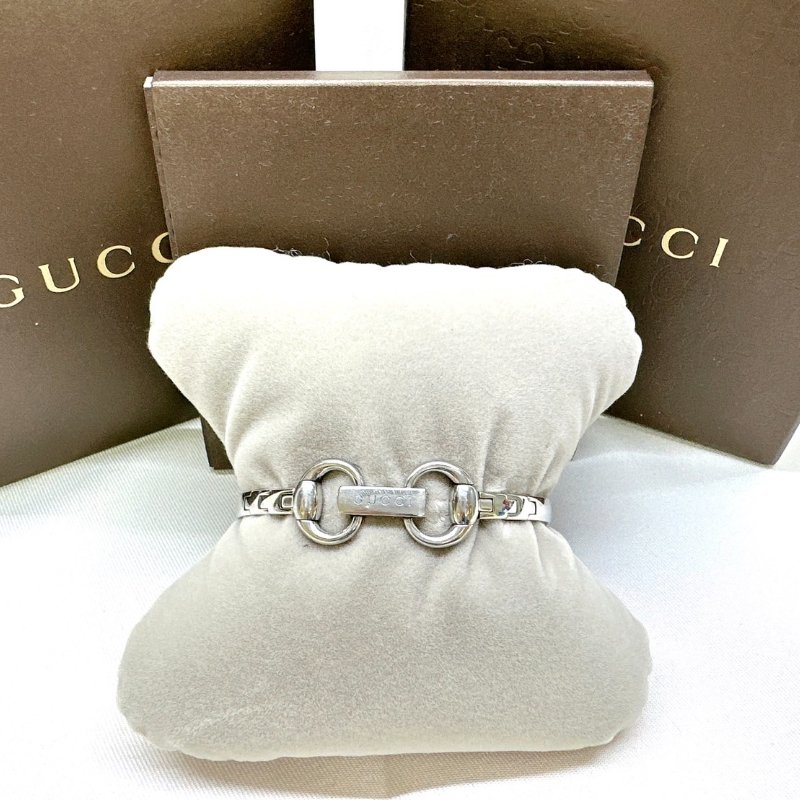 GUCCI Guccissima黑盤石英腕錶-1