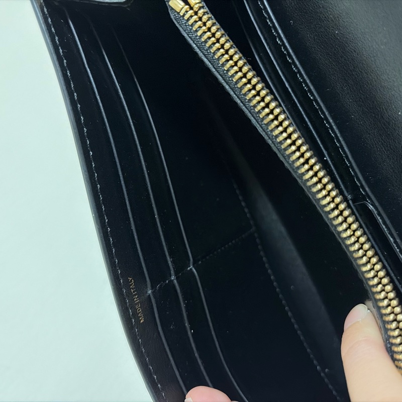 Burberry TB LOGO黑長夾-10
