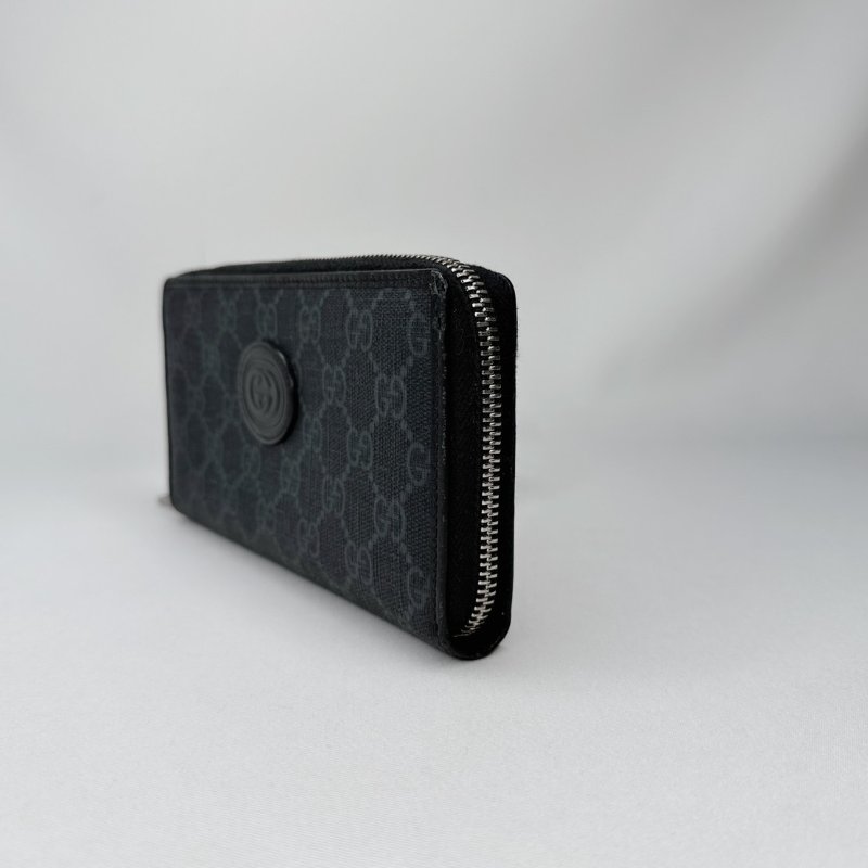 GUCCI Interlocking G拉鍊長夾-2