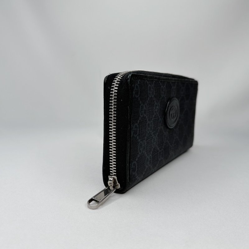GUCCI Interlocking G拉鍊長夾-3