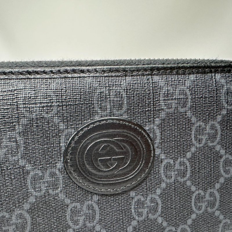GUCCI Interlocking G拉鍊長夾-8