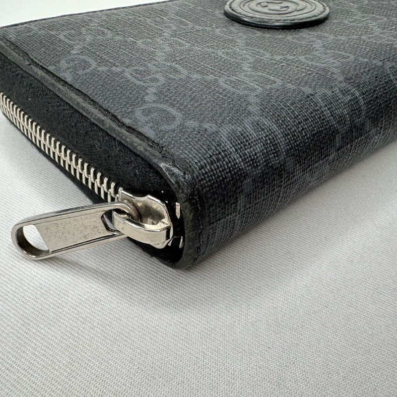 GUCCI Interlocking G拉鍊長夾-10