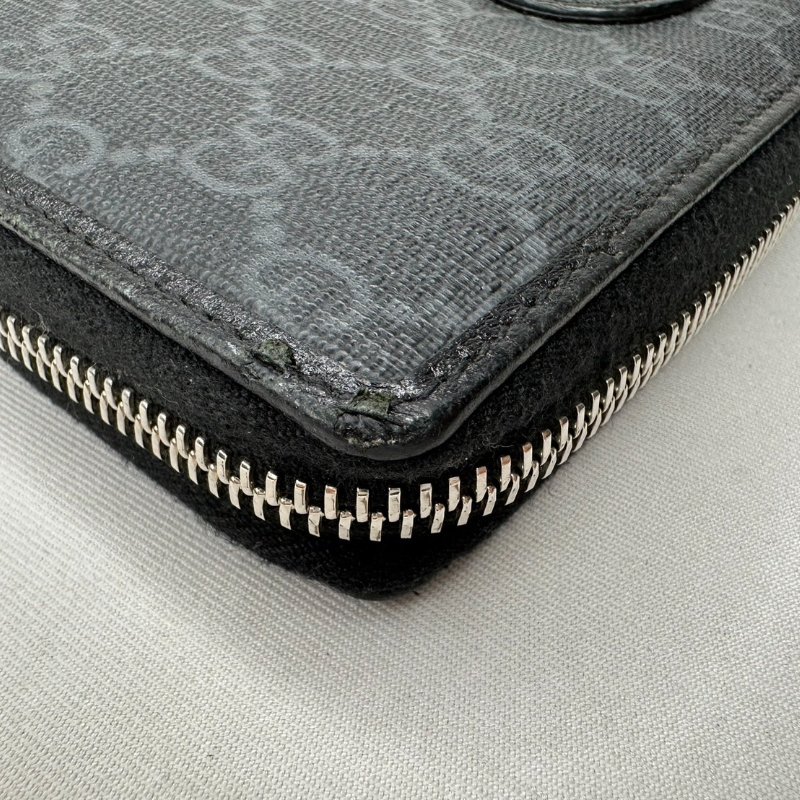 GUCCI Interlocking G拉鍊長夾-14