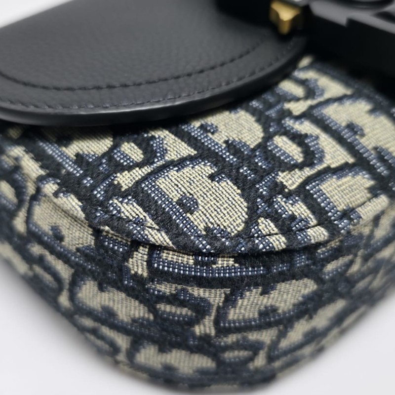 Dior - Mini Saddle Messenger Bag with Flap(接近全新)-12