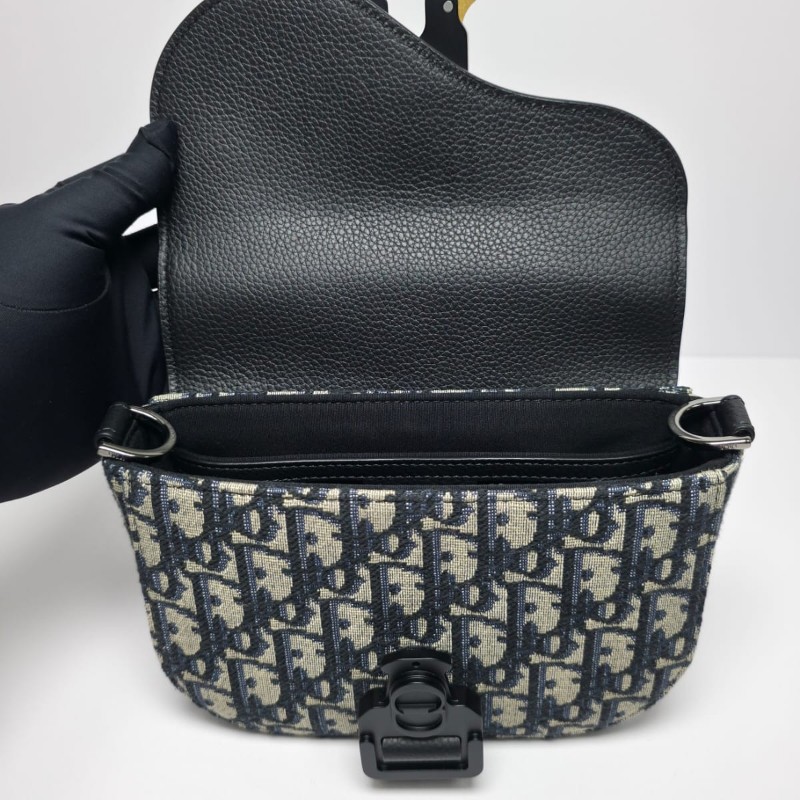 Dior - Mini Saddle Messenger Bag with Flap(接近全新)-13