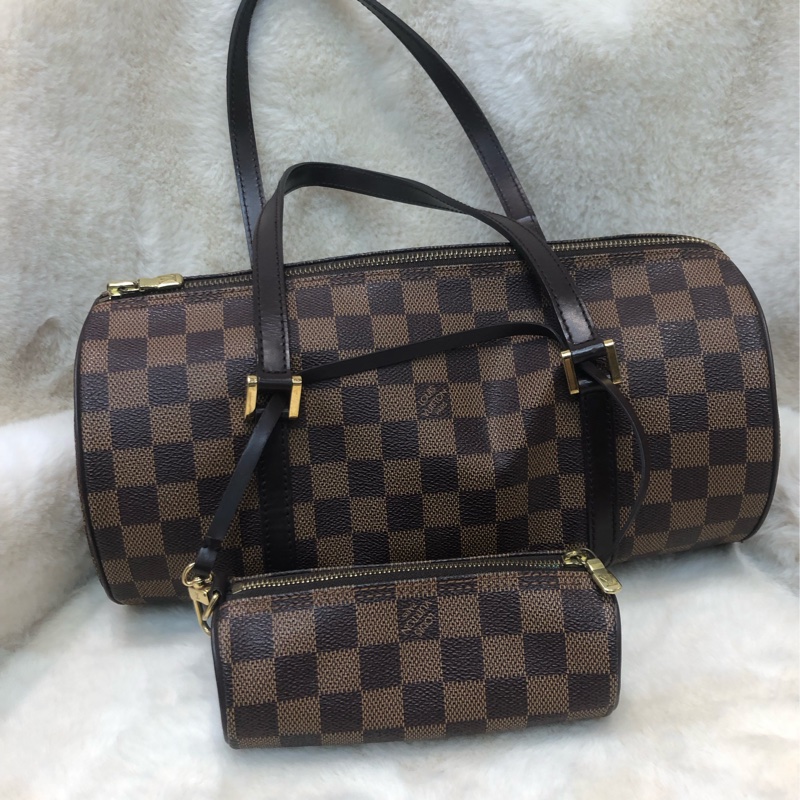 LV 棋盤格巴比龍子母袋 XB832-0