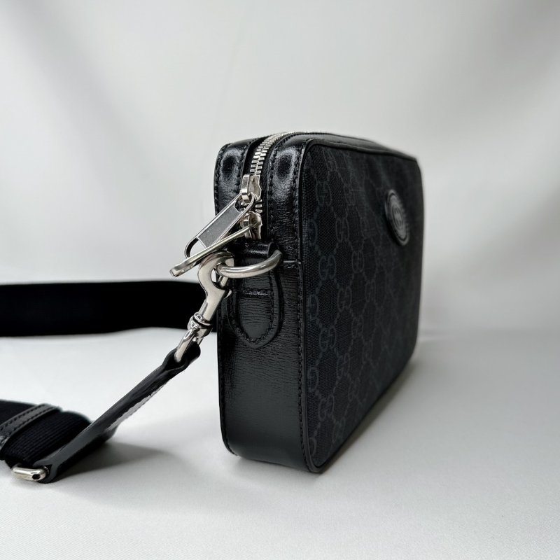 GUCCI Interlocking G斜背包-4