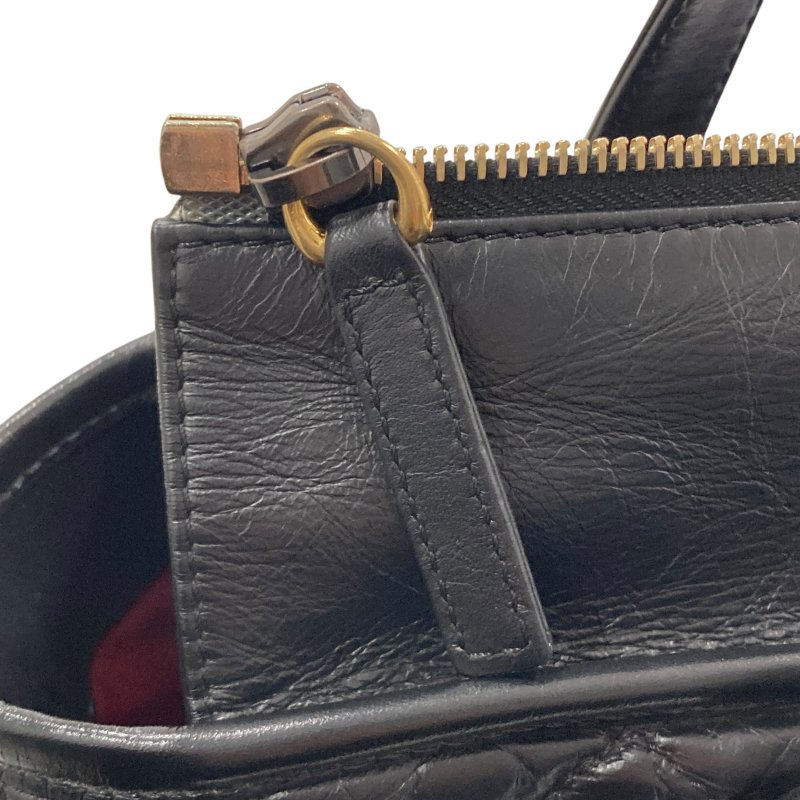 CHANEL 香奈兒 A91876 Gabrielle 可肩背 羊皮 手提包 黑色-17