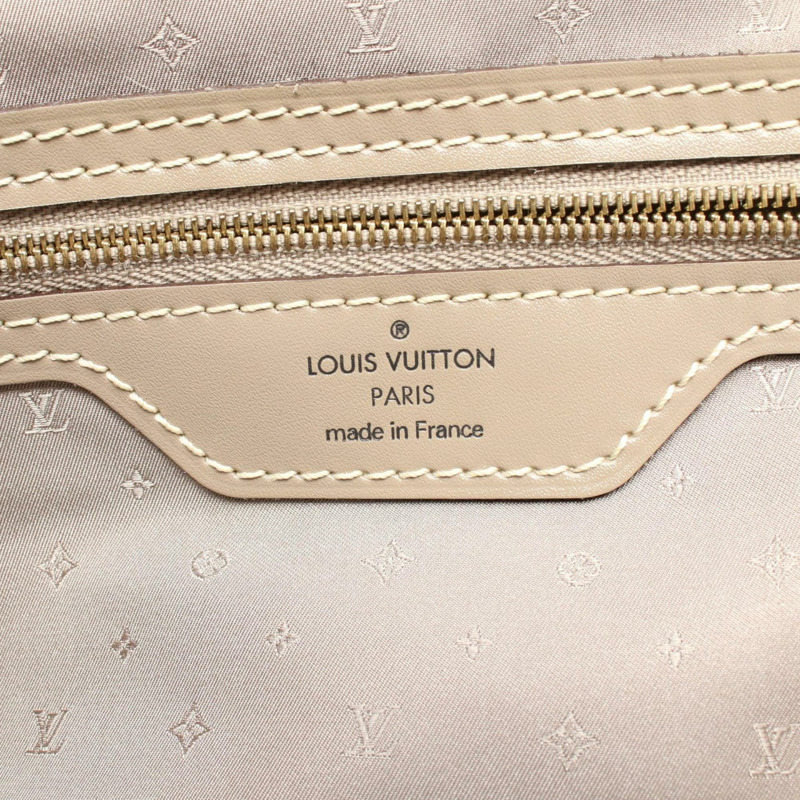 Louis Vuitton Lockit MM 手提包,皮革,Suhali,女款,米色,Verone,M91791-3