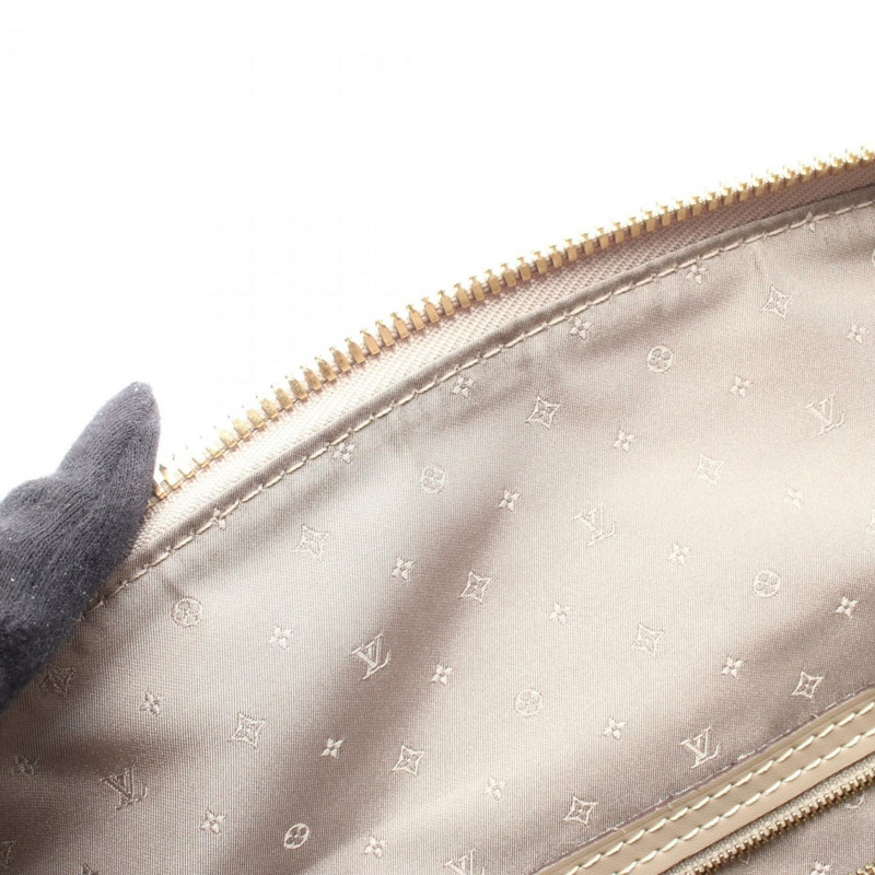 Louis Vuitton Lockit MM 手提包,皮革,Suhali,女款,米色,Verone,M91791-6