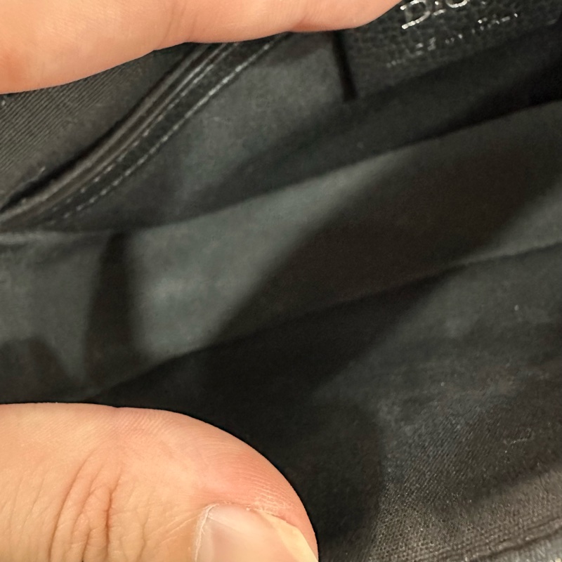 Dior 2ADCA435 老花牛皮黑釦馬鞍斜背包Mini Saddle-23