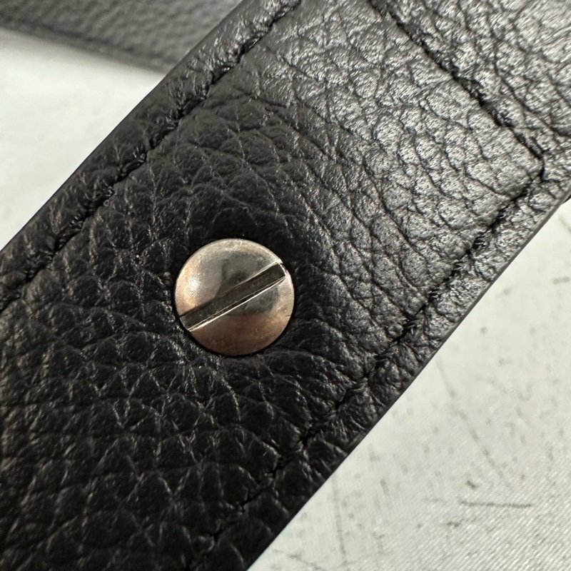 Dior 2ADCA435 老花牛皮黑釦馬鞍斜背包Mini Saddle-35