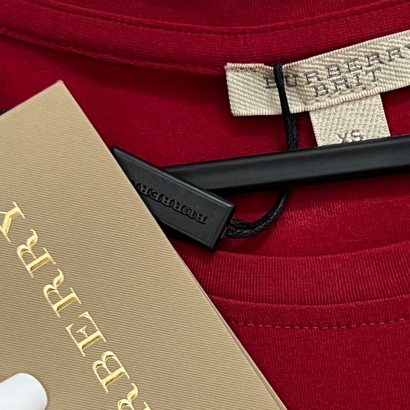 Burberry Brit 紅色T恤-2