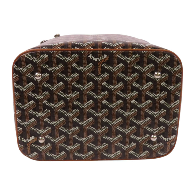 GOYARD 塗層帆布Muse Vanity銀扣手挽肩背兩用袋-3
