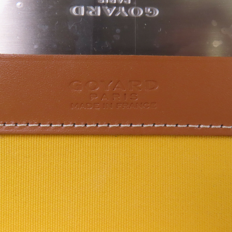 GOYARD 塗層帆布Muse Vanity銀扣手挽肩背兩用袋-5