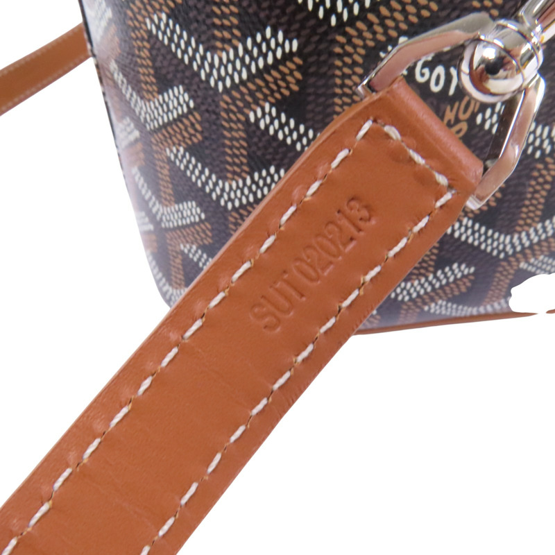 GOYARD 塗層帆布Muse Vanity銀扣手挽肩背兩用袋-6