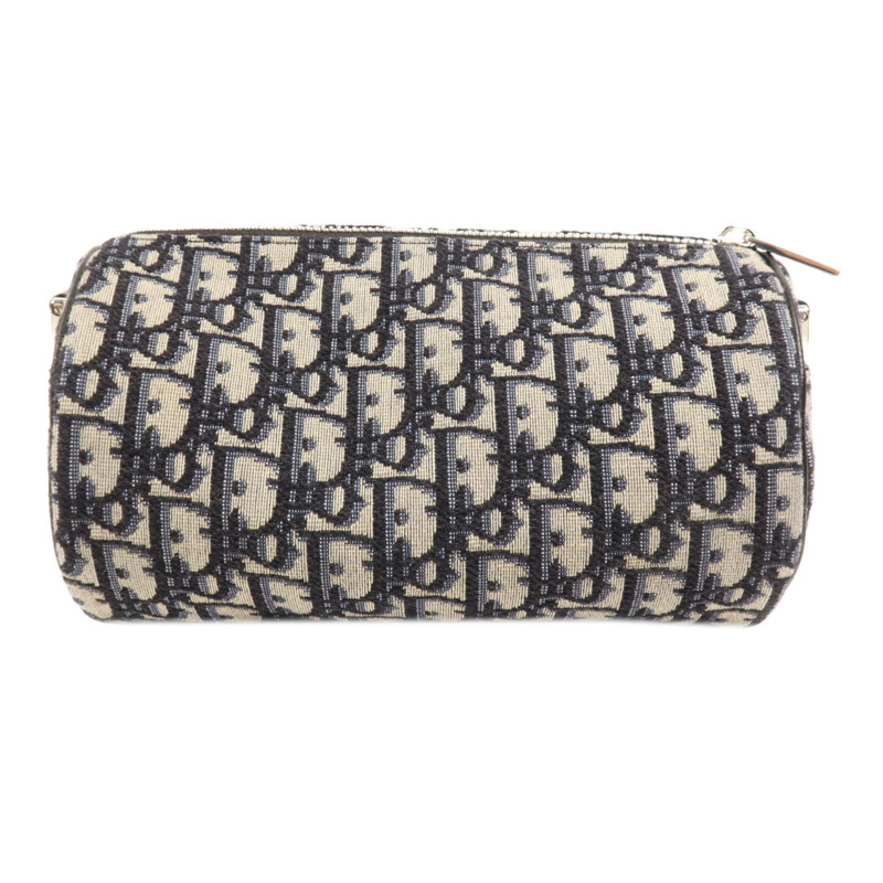 Dior 帆布Shoulder Bag銀扣肩背袋-1