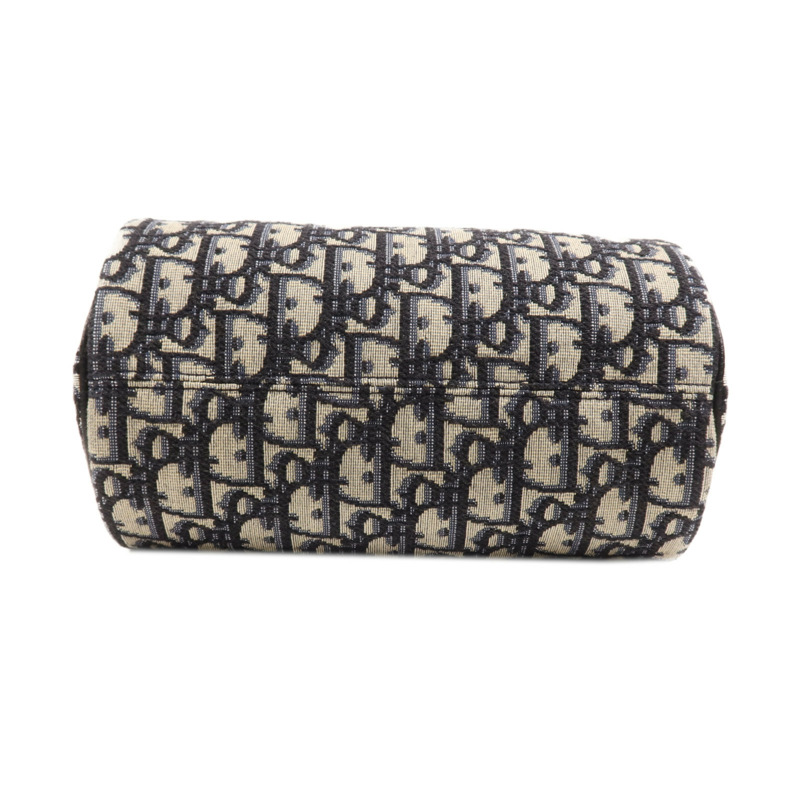 Dior 帆布Shoulder Bag銀扣肩背袋-3