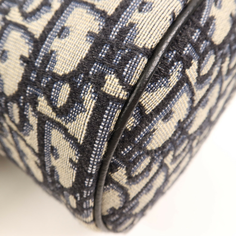 Dior 帆布Shoulder Bag銀扣肩背袋-11
