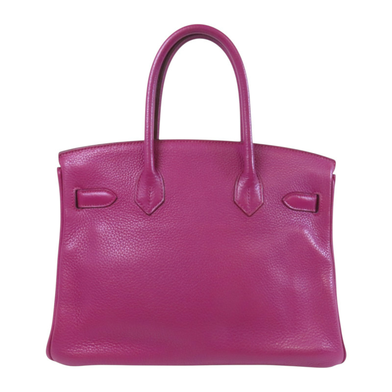 HERMES Togo皮革Birkin 30銀扣手挽袋-1