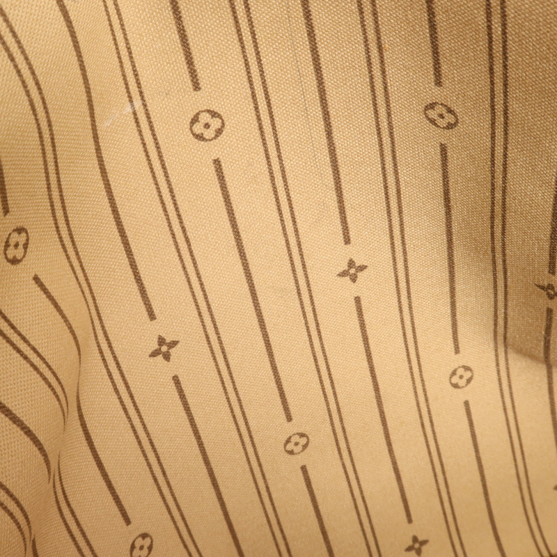 LOUIS VUITTON Monogram Neverfull MM金扣手挽袋-17