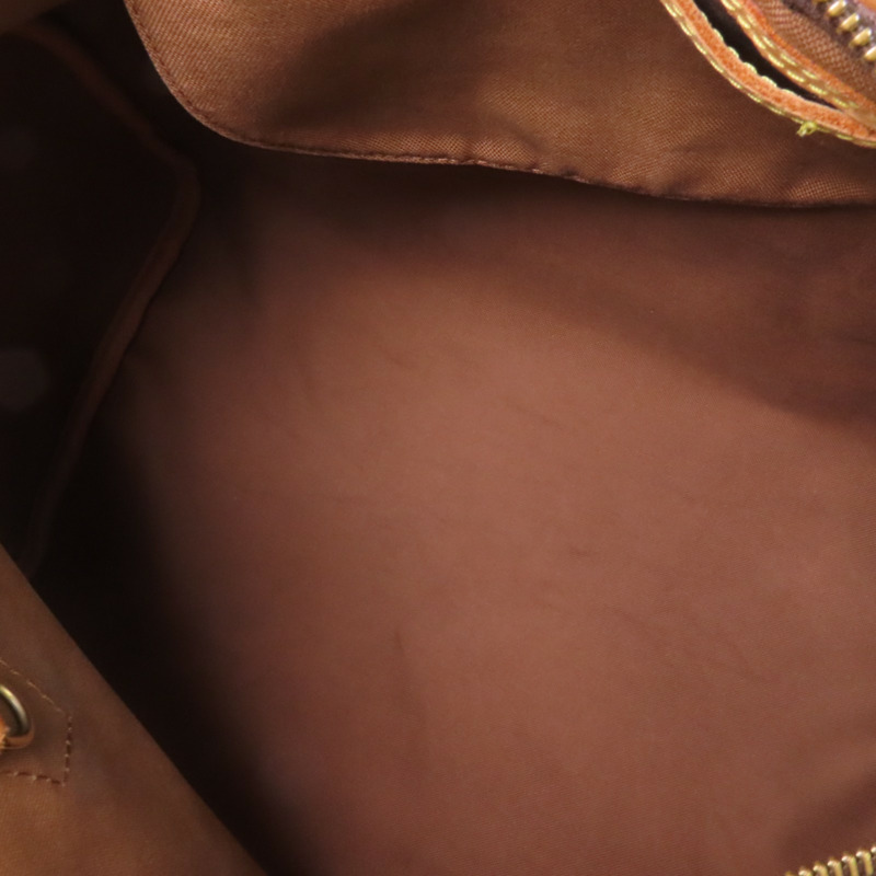 LOUIS VUITTON Monogram Speedy 35金扣手挽袋-4