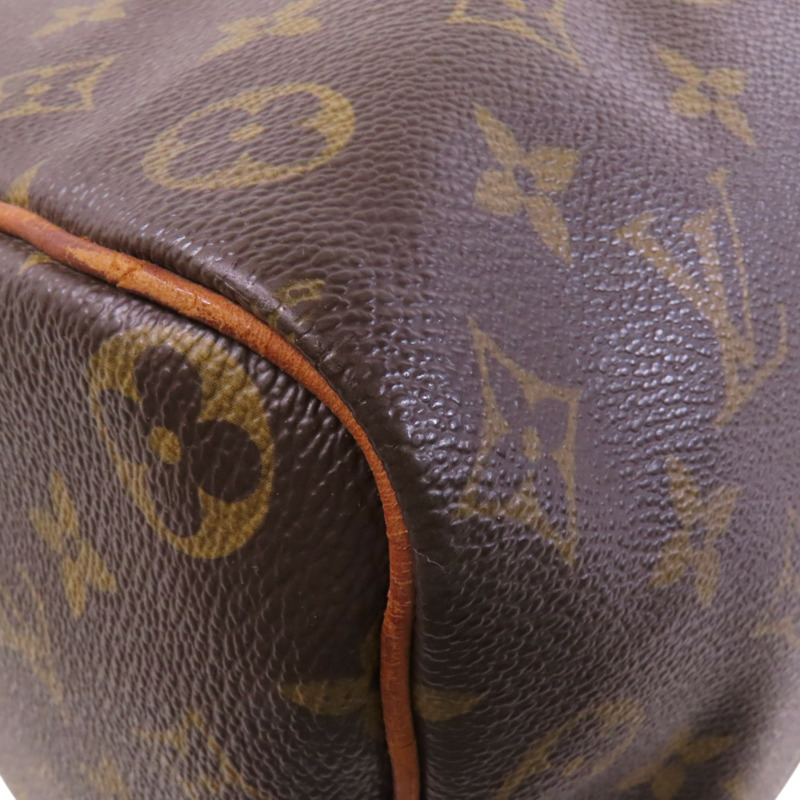 LOUIS VUITTON Monogram Speedy 35金扣手挽袋-9