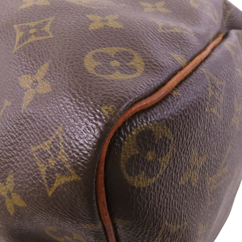LOUIS VUITTON Monogram Speedy 35金扣手挽袋-10