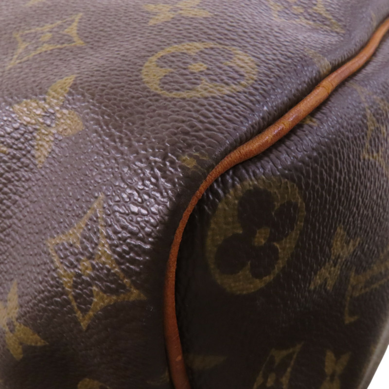 LOUIS VUITTON Monogram Speedy 35金扣手挽袋-12