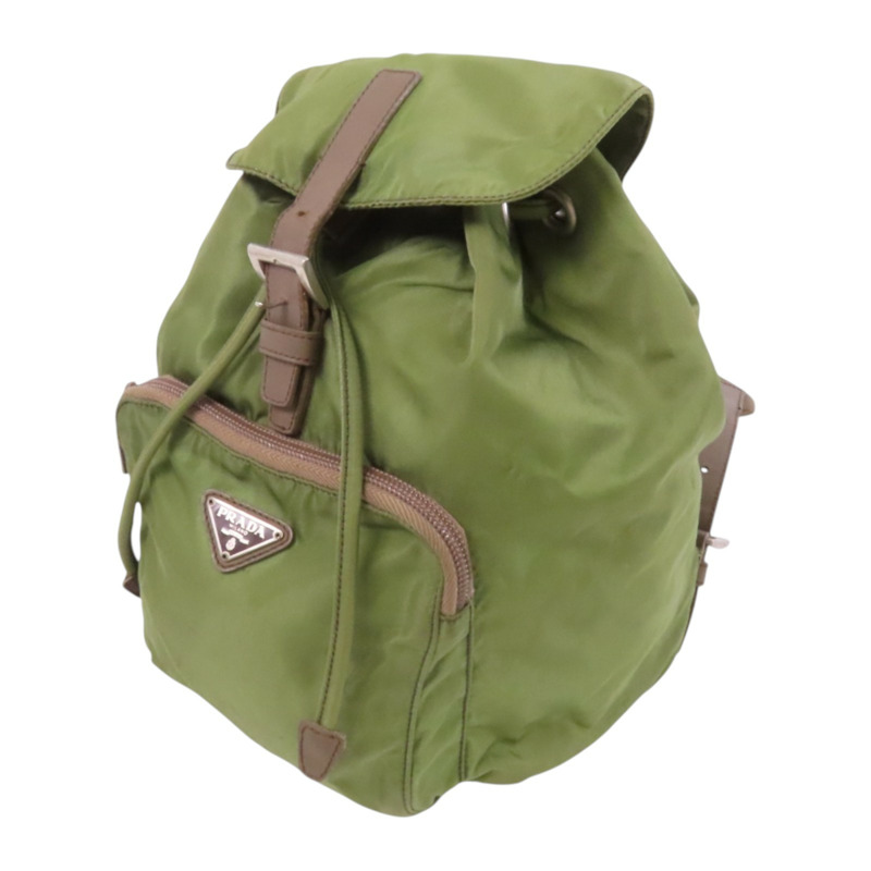 PRADA 尼龍Rucksack銀扣背包-2