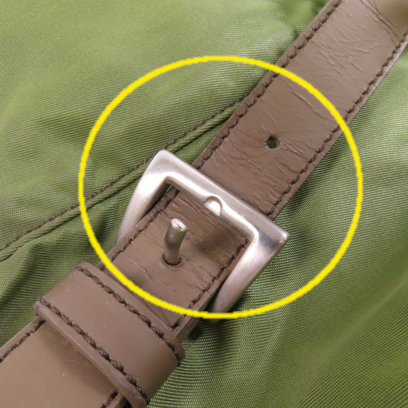 PRADA 尼龍Rucksack銀扣背包-22