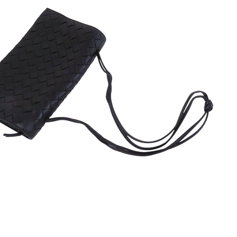 BOTTEGA VENETA 織紋皮革Shoulder Bag金扣肩背袋-8