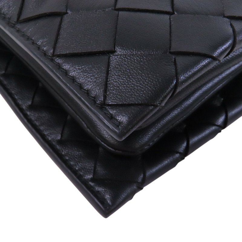 BOTTEGA VENETA 織紋皮革Shoulder Bag金扣肩背袋-10
