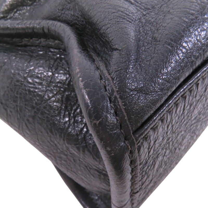 BALENCIAGA 牛皮皮革Mini City金扣手挽肩背兩用袋-12