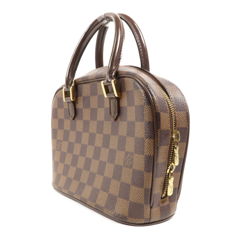 LOUIS VUITTON Damier Sarria Mini金扣手挽袋-2