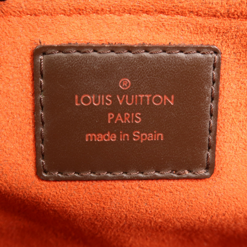 LOUIS VUITTON Damier Sarria Mini金扣手挽袋-5